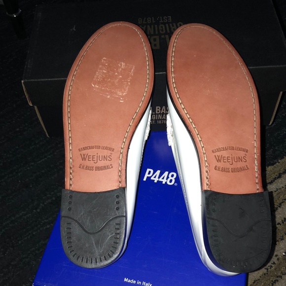 G.H.BASS ORIGINAL (9.5M) Weejuns Handcrafted Leather - Picture 8 of 16